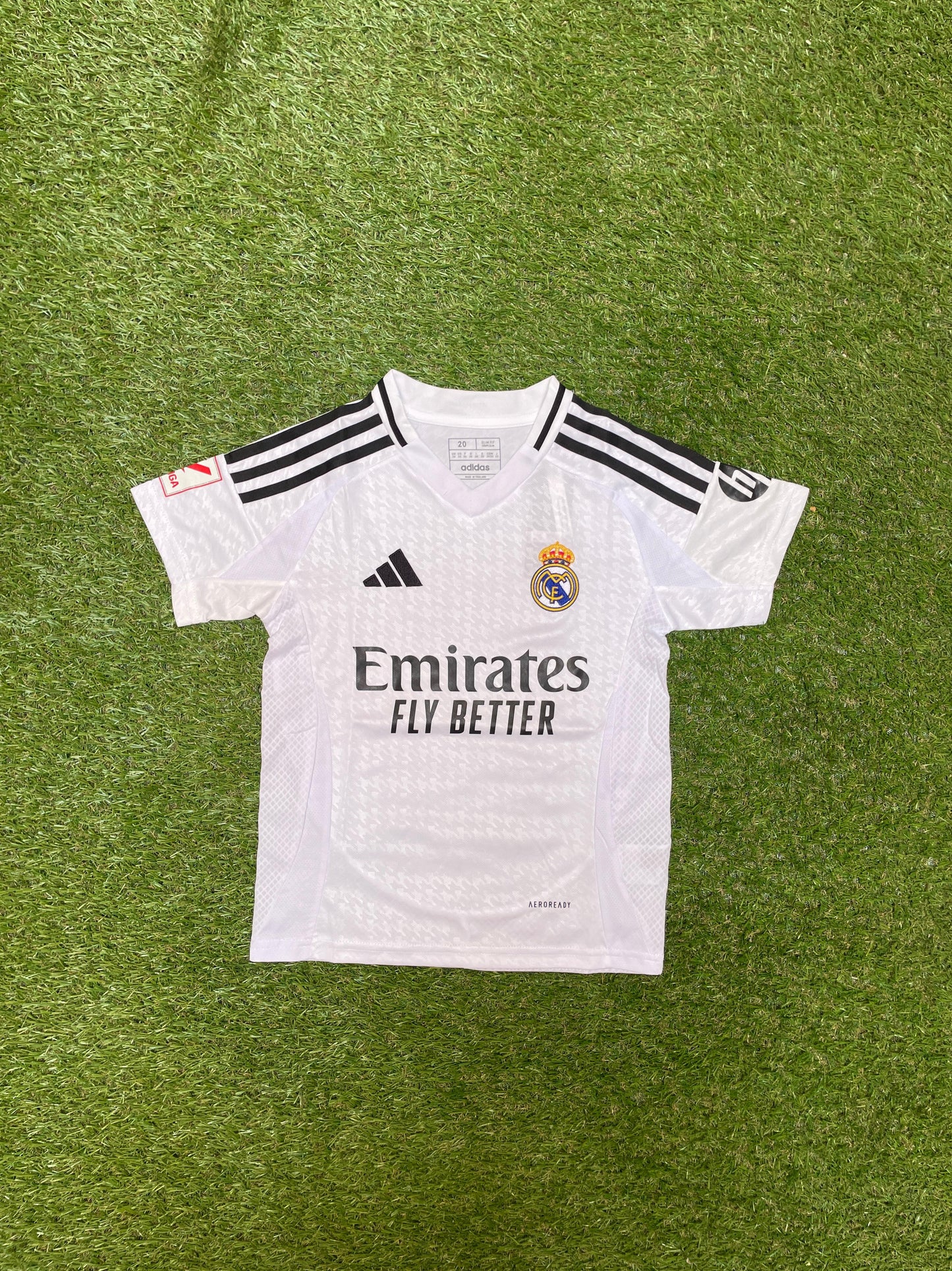 Camiseta Real Madrid 2024-2025 1a Equipación (Mbappe)